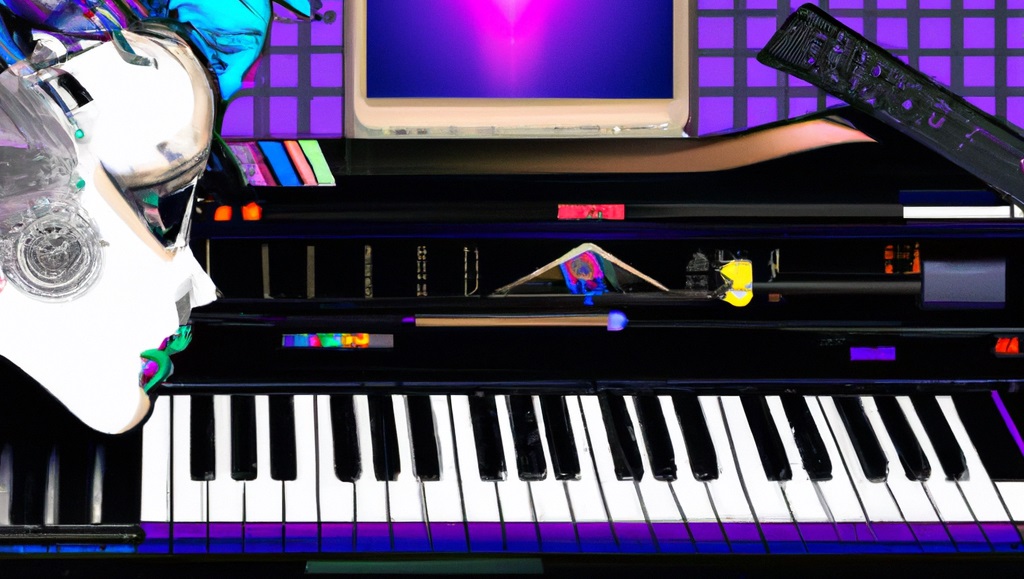 Synthesizer with a robot